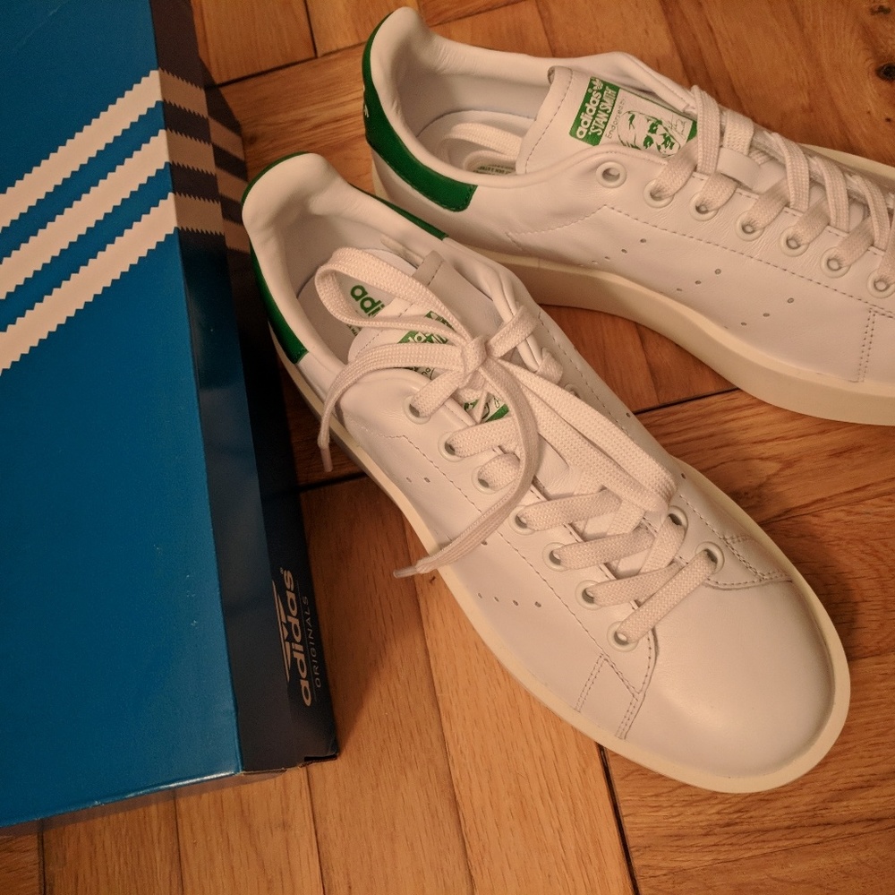 BRAND NEW Adidas Stan Smith Bold Shoes Size 8